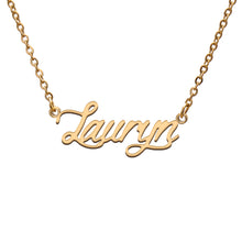 Load image into Gallery viewer, Lauryn Name Necklace
