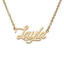 Load image into Gallery viewer, Layla Name Necklace
