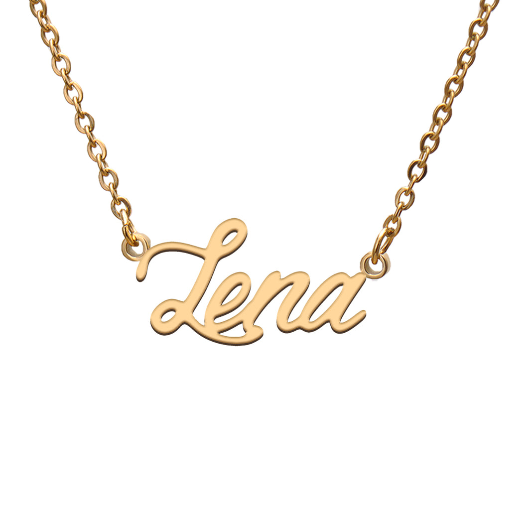 Lena Name Necklace