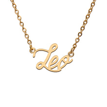 Load image into Gallery viewer, Leo Name Necklace
