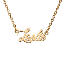 Load image into Gallery viewer, Leslie Name Necklace
