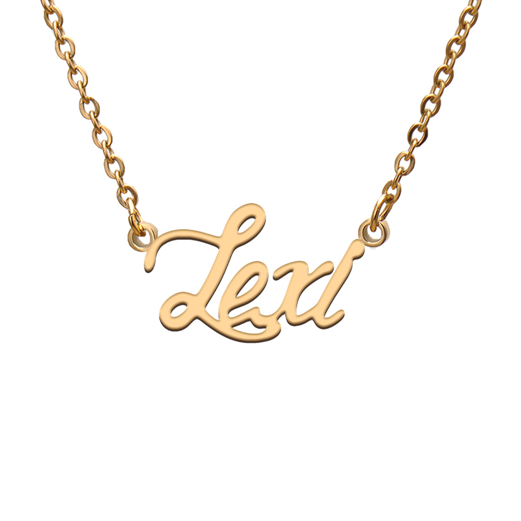 Lexi Name Necklace