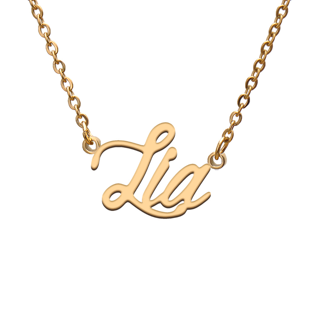 Lia Name Necklace