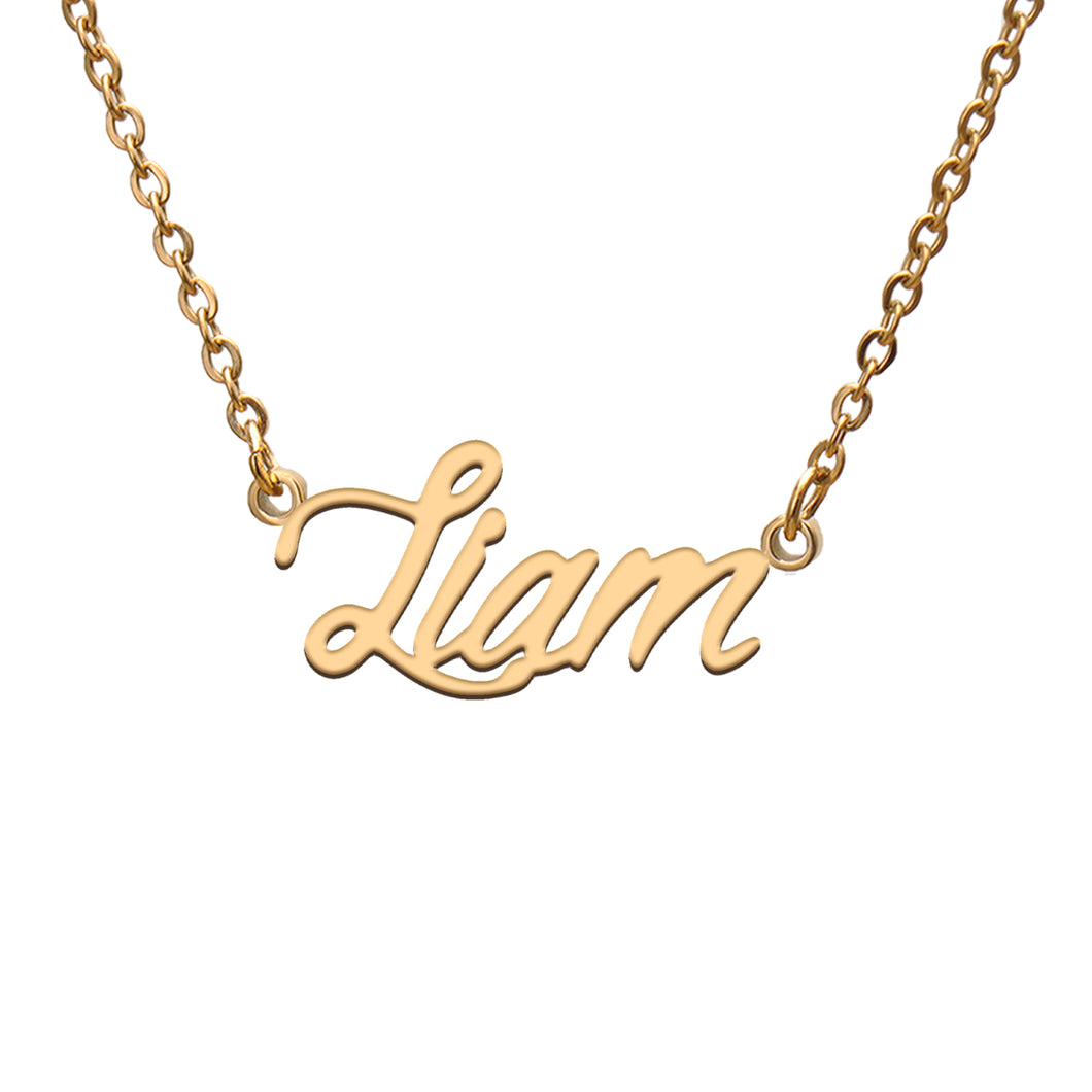 Liam Name Necklace