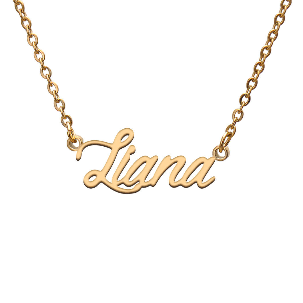 Liana Name Necklace