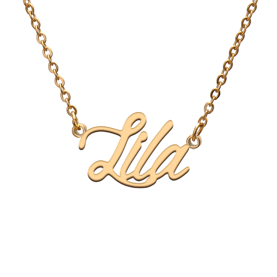 Lila Name Necklace