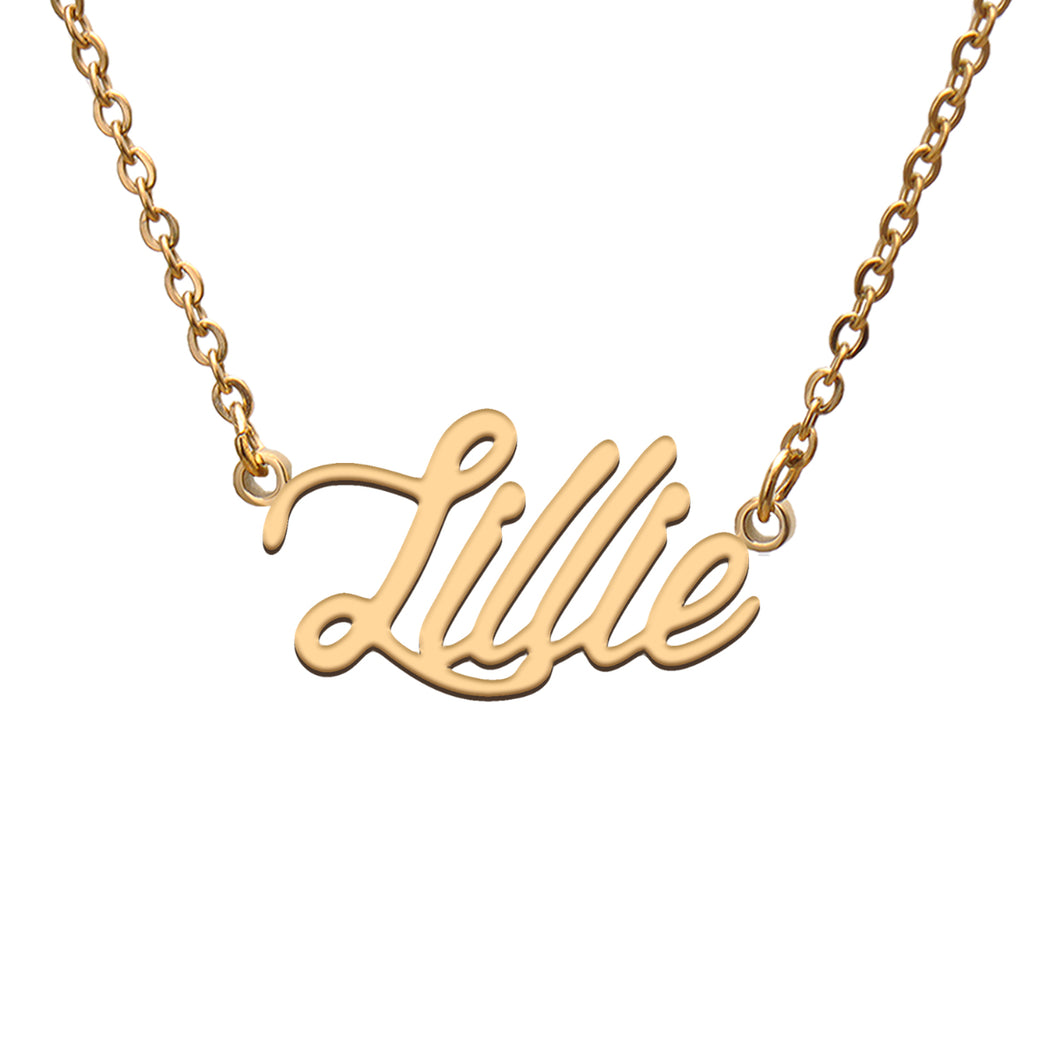 Lillie Name Necklace