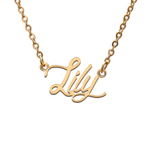 Load image into Gallery viewer, Lily Name Necklace
