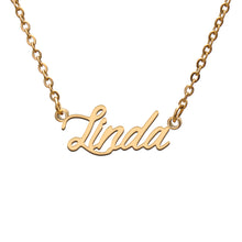 Load image into Gallery viewer, Linda Name Necklace
