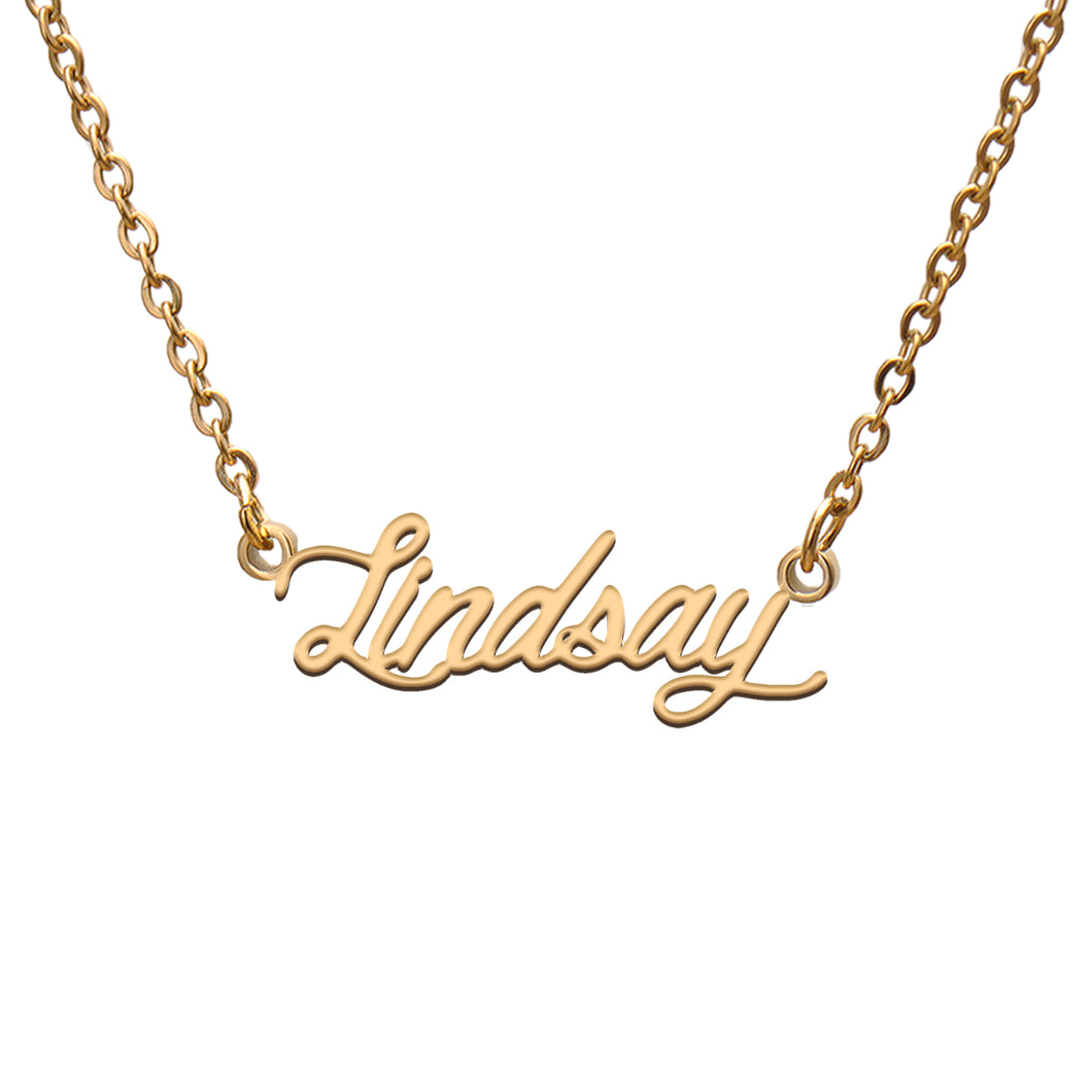 Lindsay Name Necklace
