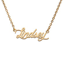 Load image into Gallery viewer, Lindsey Name Necklace
