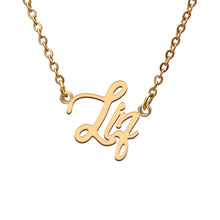 Load image into Gallery viewer, Liz Name Necklace
