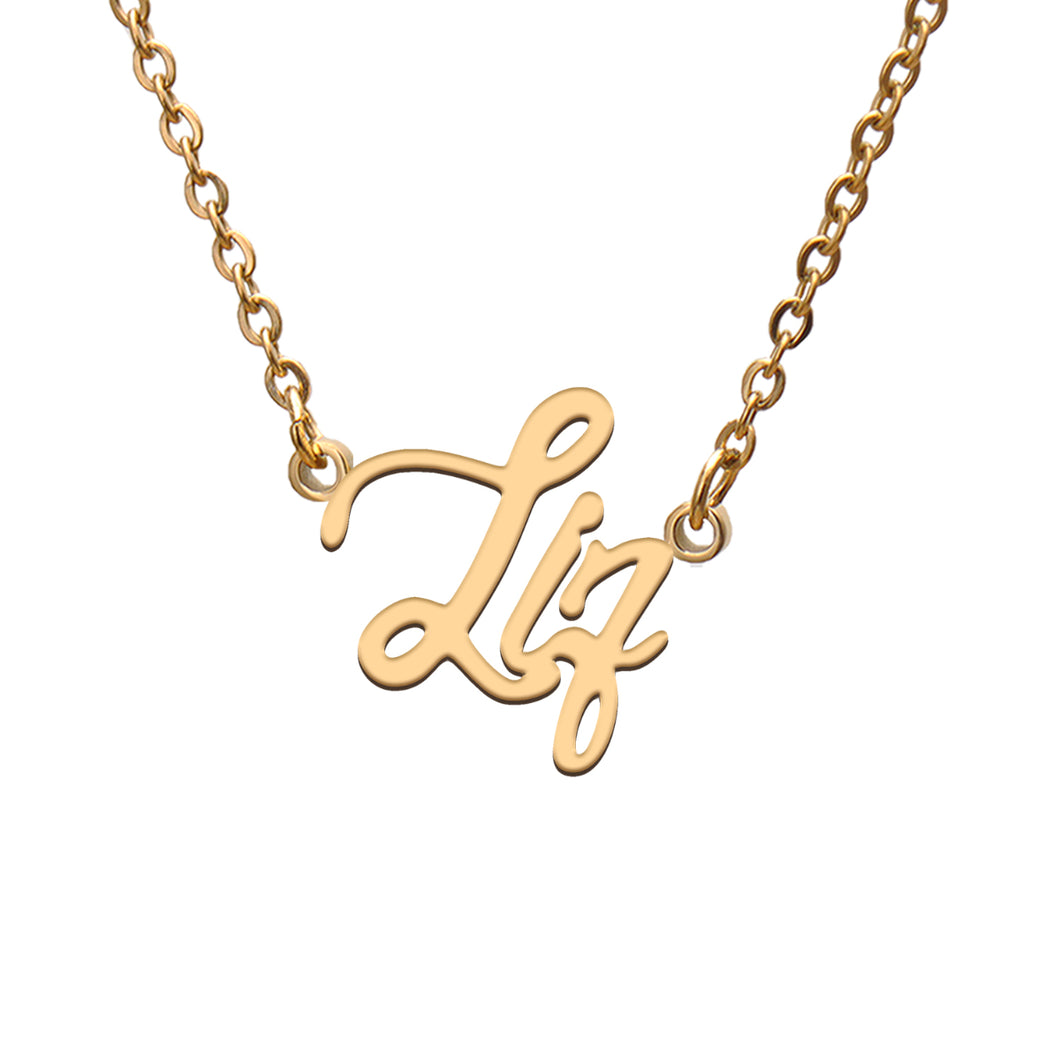 Liz Name Necklace