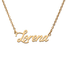 Load image into Gallery viewer, Lorena Name Necklace
