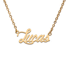 Load image into Gallery viewer, Lucas Name Necklace
