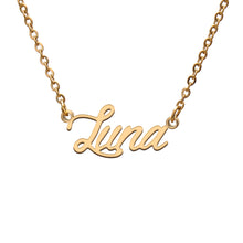 Load image into Gallery viewer, Luna Name Necklace
