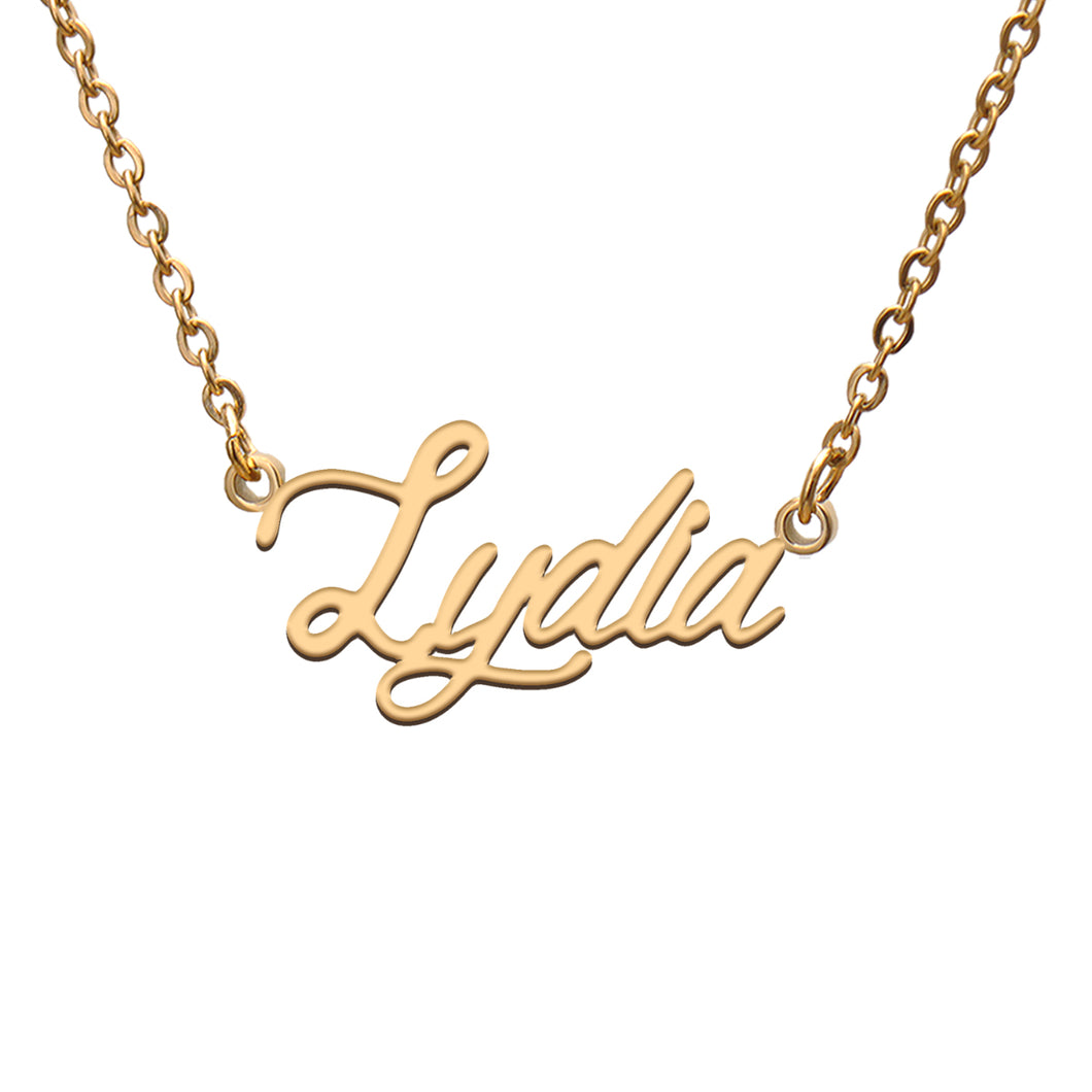 Lydia Name Necklace