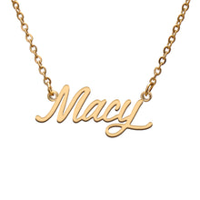 Load image into Gallery viewer, Macy Name Necklace
