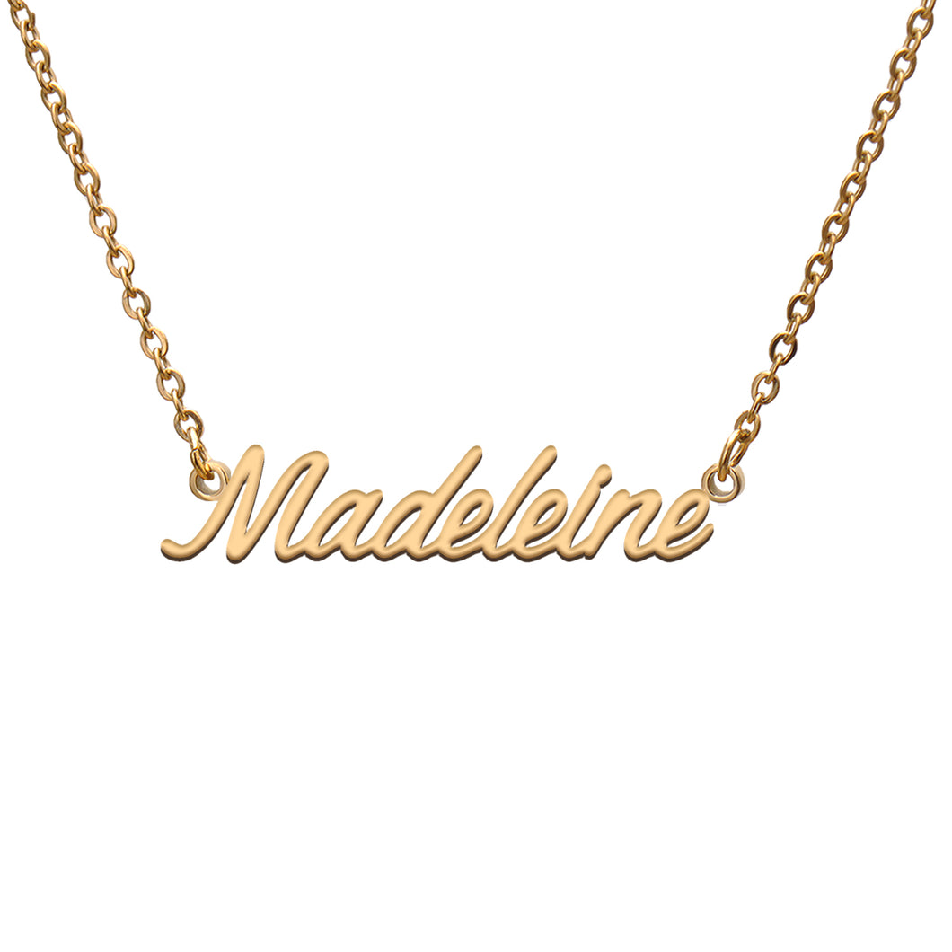 Madeleine Name Necklace
