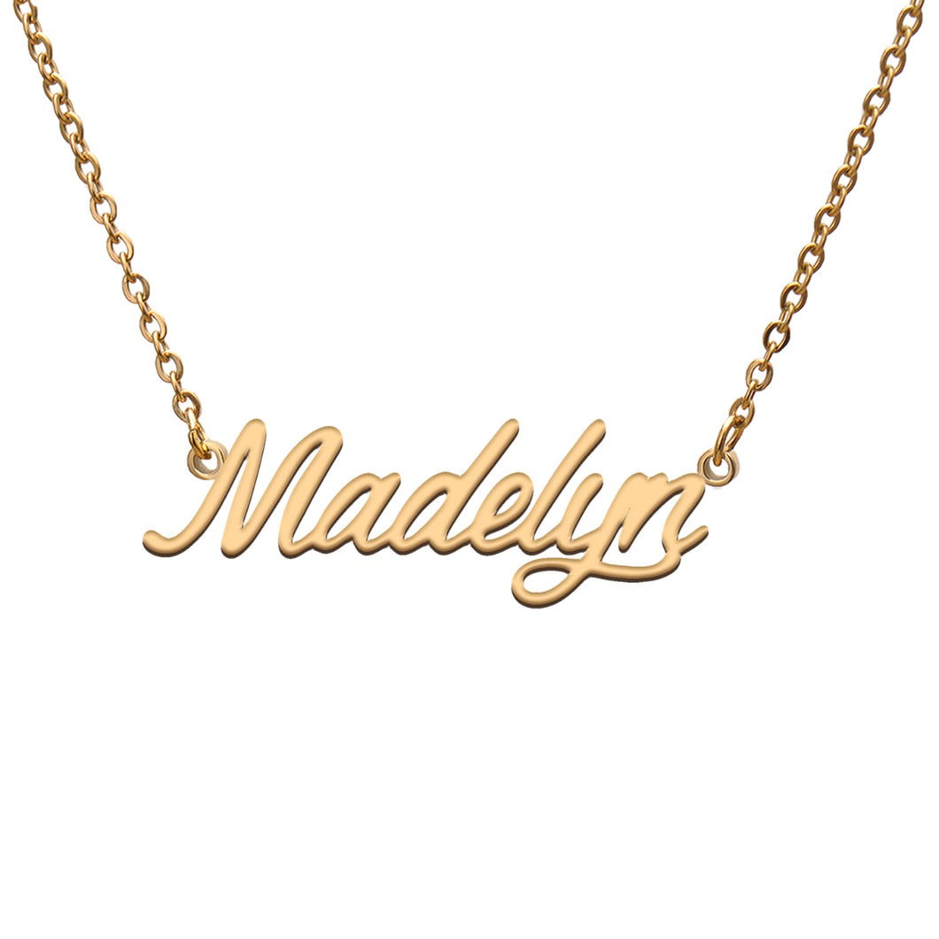 Madelyn Name Necklace