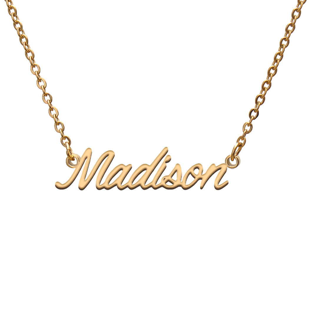 Madison Name Necklace