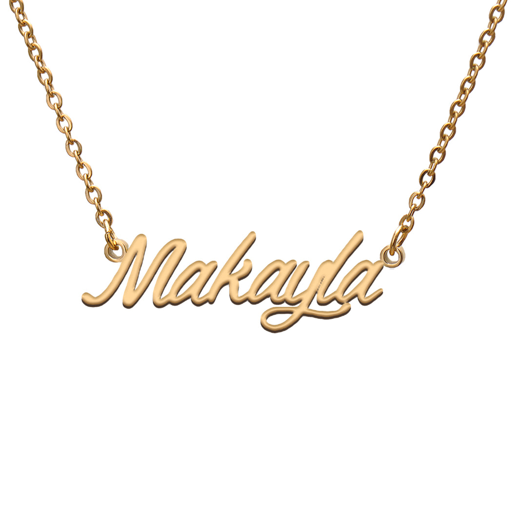 Makayla Name Necklace