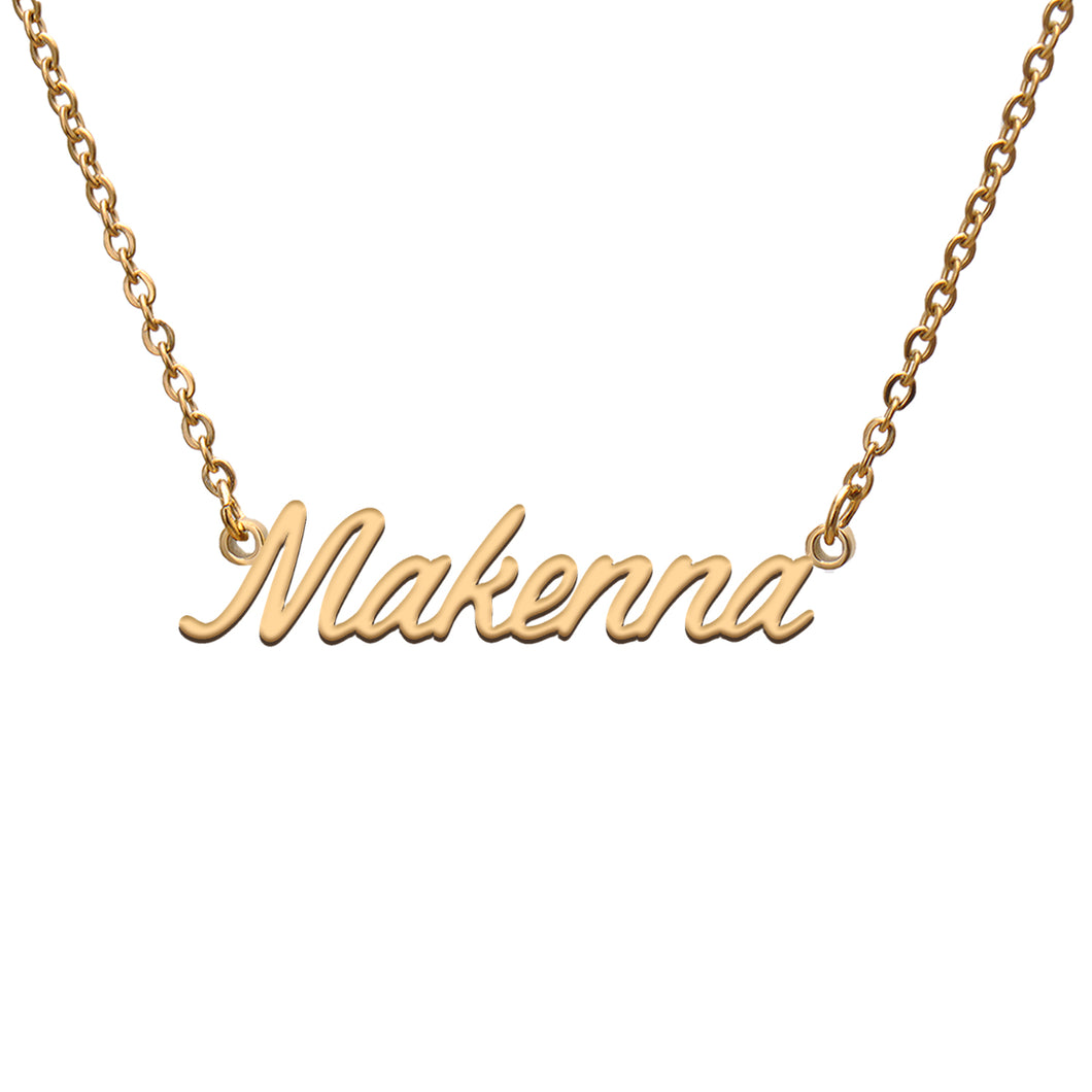 Makenna Name Necklace