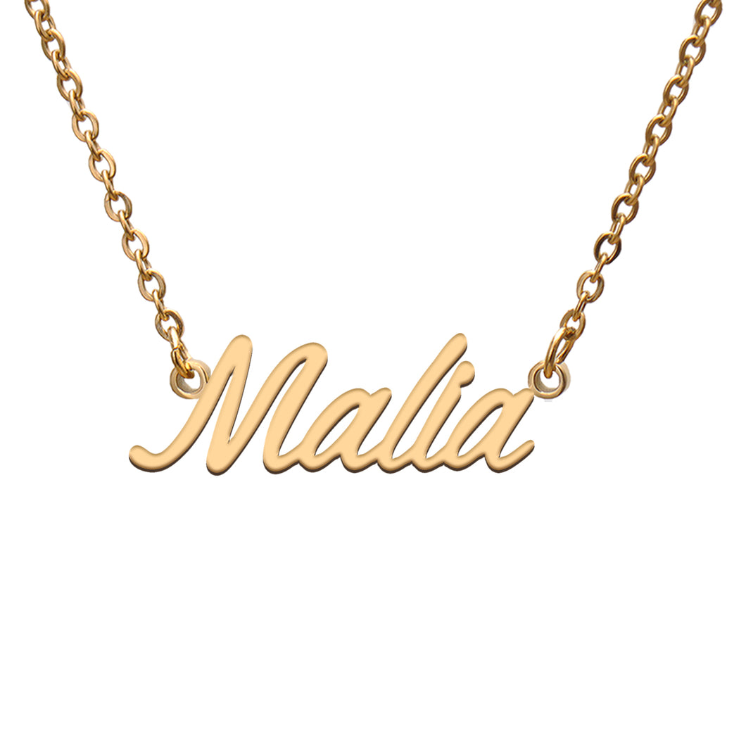 Malia Name Necklace