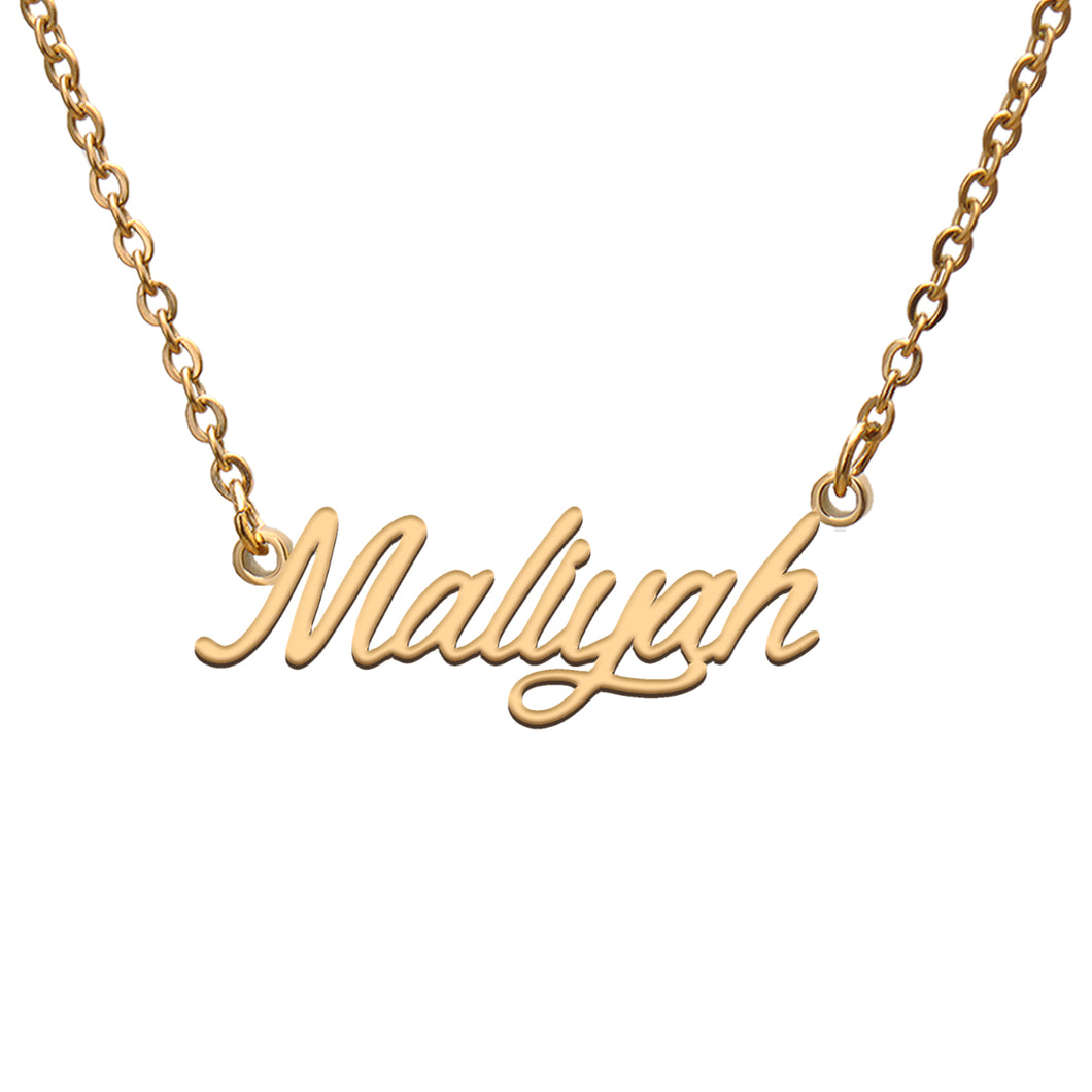 Maliyah Name Necklace