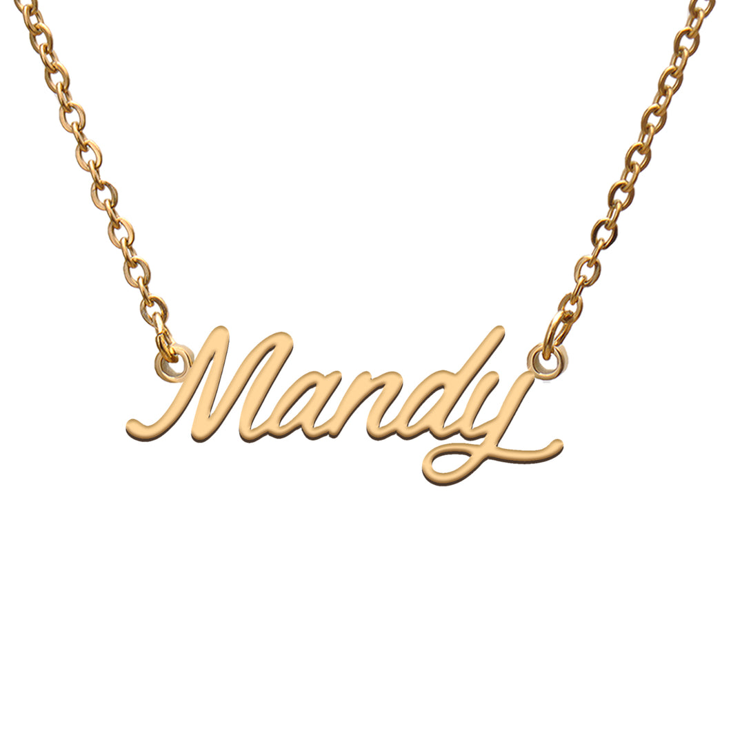 Mandy Name Necklace
