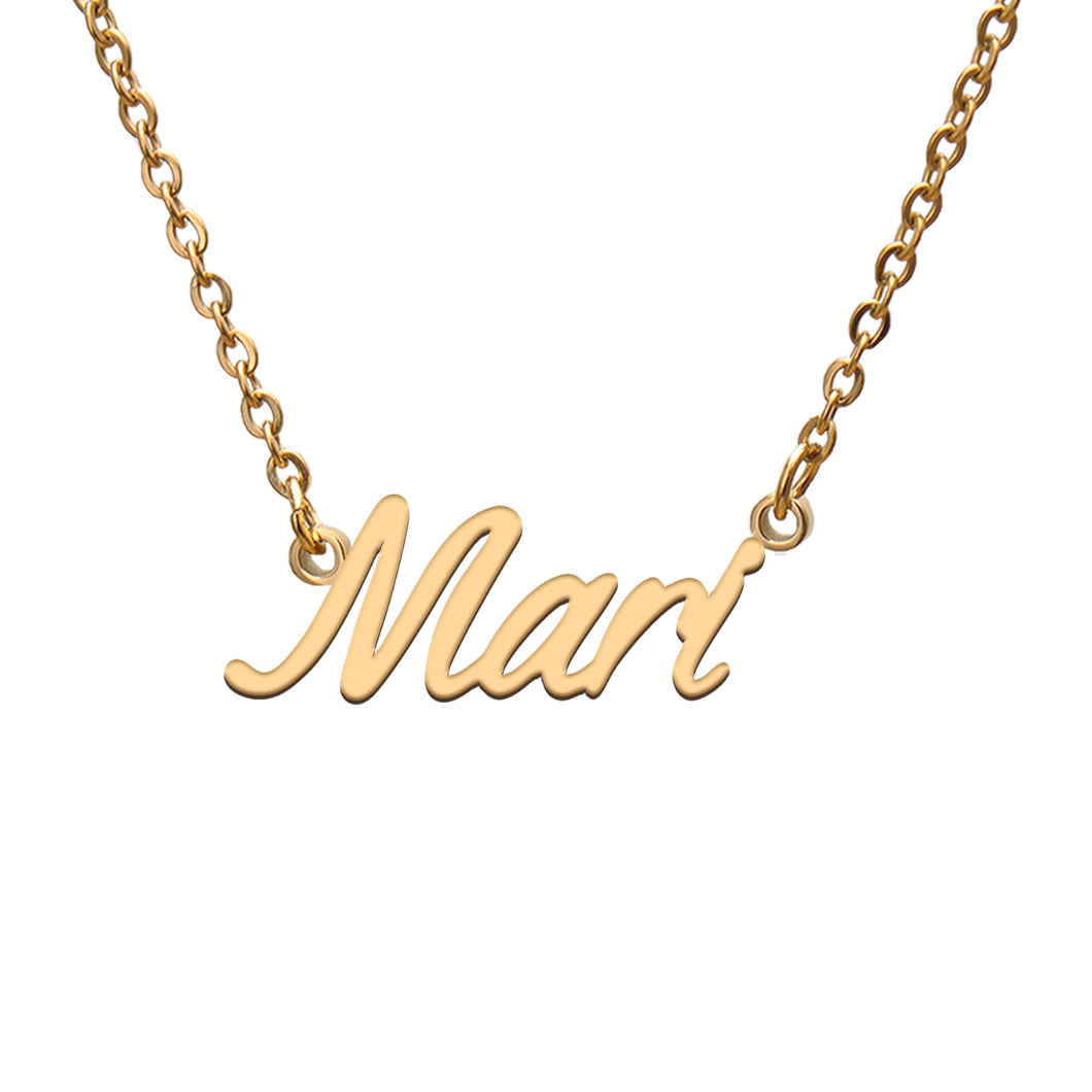 Mari Name Necklace