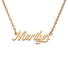 Load image into Gallery viewer, Marilyn Name Necklace
