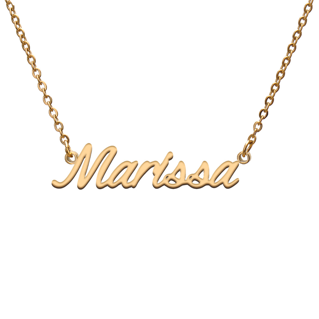 Marissa Name Necklace