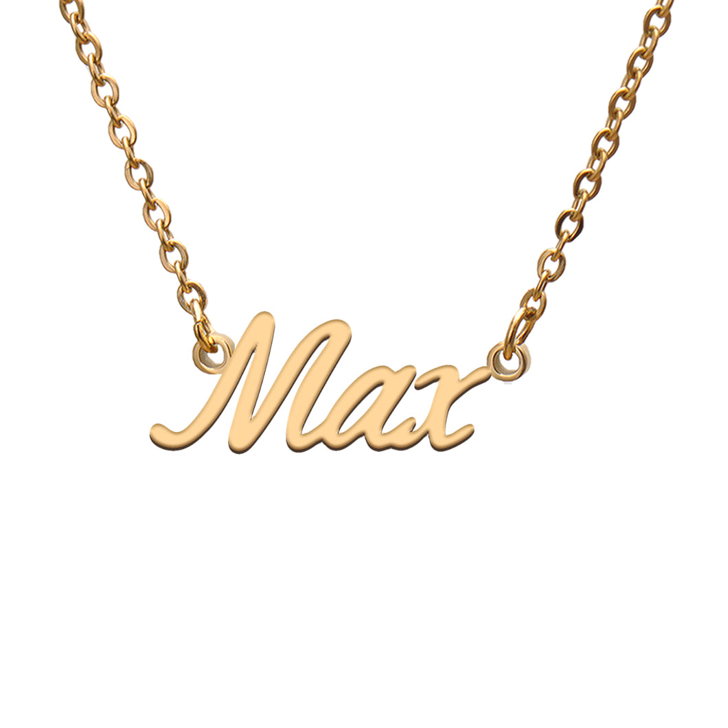 Max Name Necklace