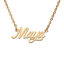 Load image into Gallery viewer, Maya Name Necklace
