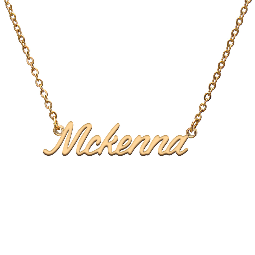 Mckenna Name Necklace