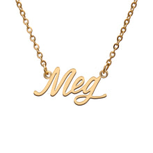 Load image into Gallery viewer, Meg Name Necklace
