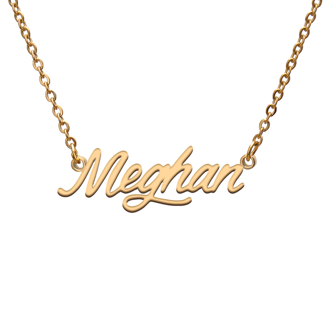 Meghan Name Necklace