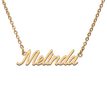 Load image into Gallery viewer, Melinda Name Necklace
