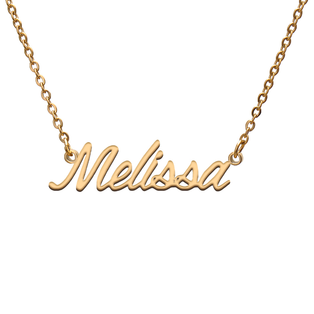 Melissa Name Necklace