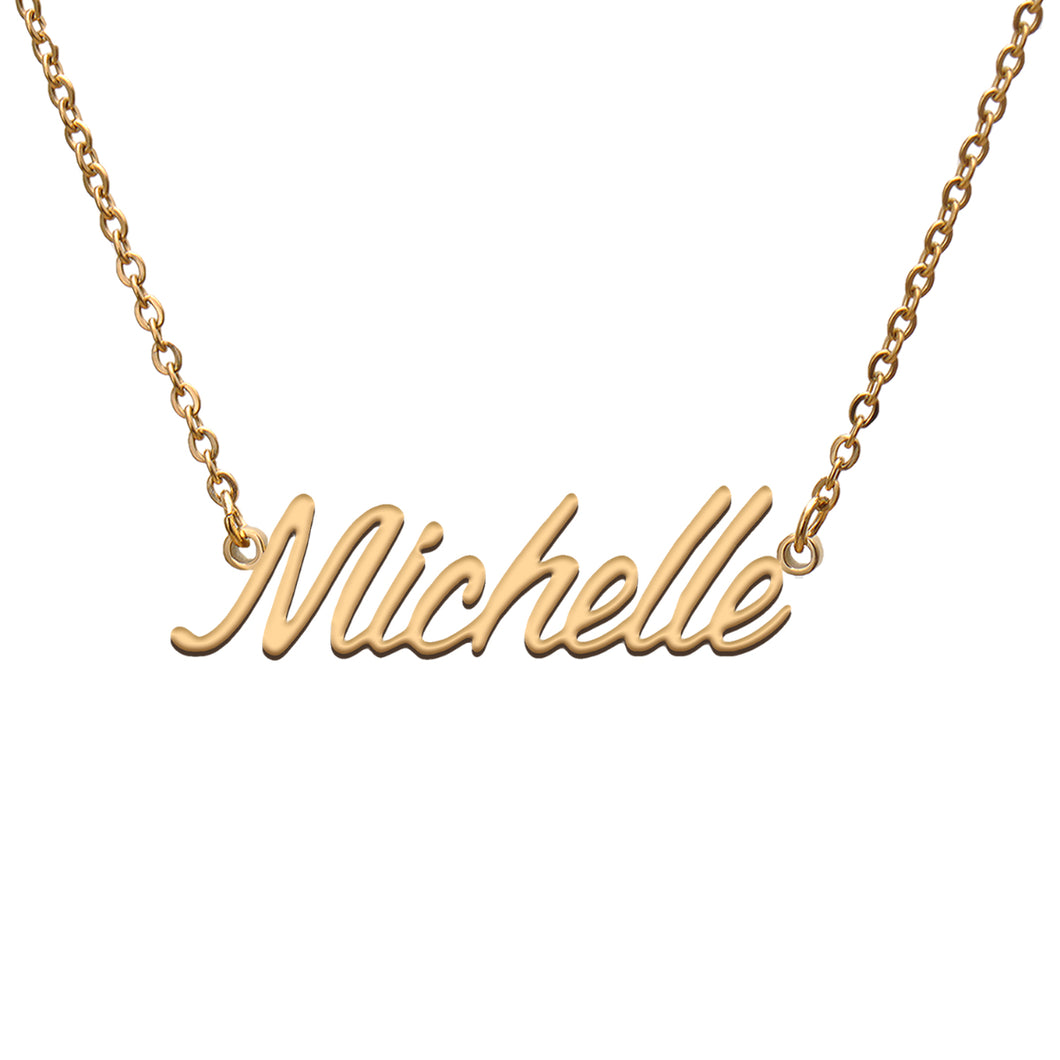 Michelle Name Necklace