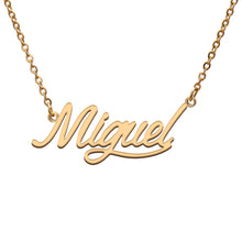 Load image into Gallery viewer, Miguel Name Necklace
