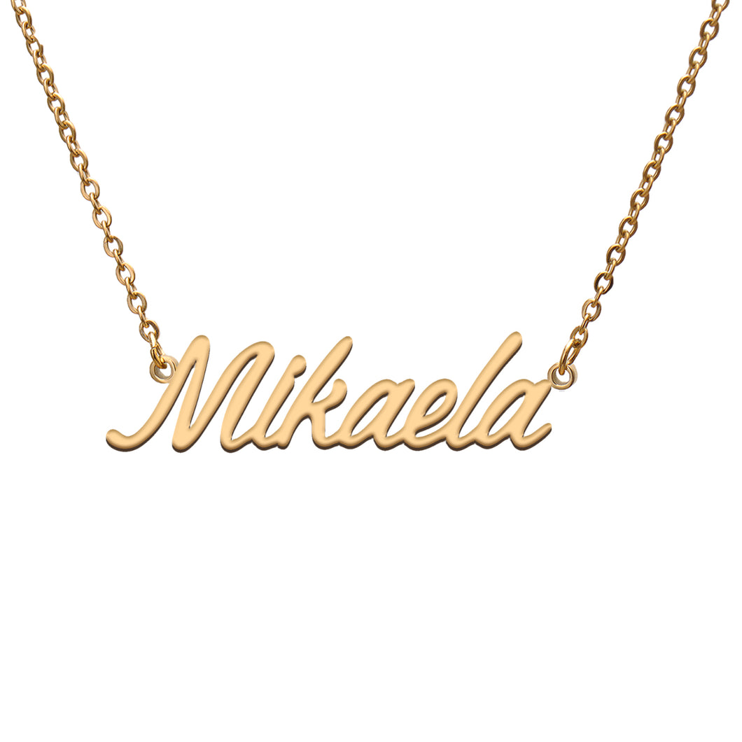 Mikaela Name Necklace