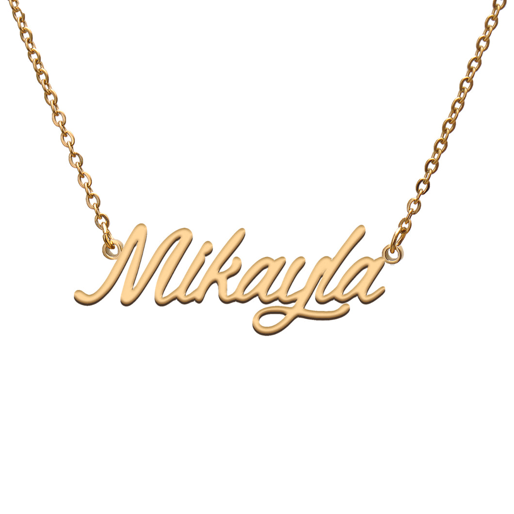 Mikayla Name Necklace