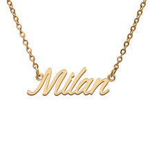 Load image into Gallery viewer, Milan Name Necklace
