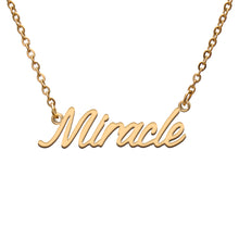 Load image into Gallery viewer, Miracle Name Necklace
