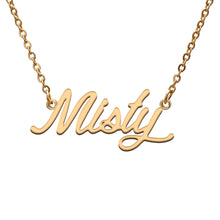 Load image into Gallery viewer, Misty Name Necklace
