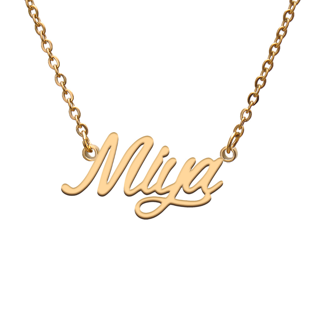 Miya Name Necklace