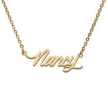 Load image into Gallery viewer, Nancy Name Necklace
