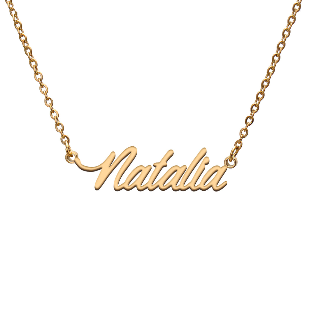 Natalia Name Necklace